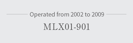 Operated from 2002 to 2009 MLX01-901